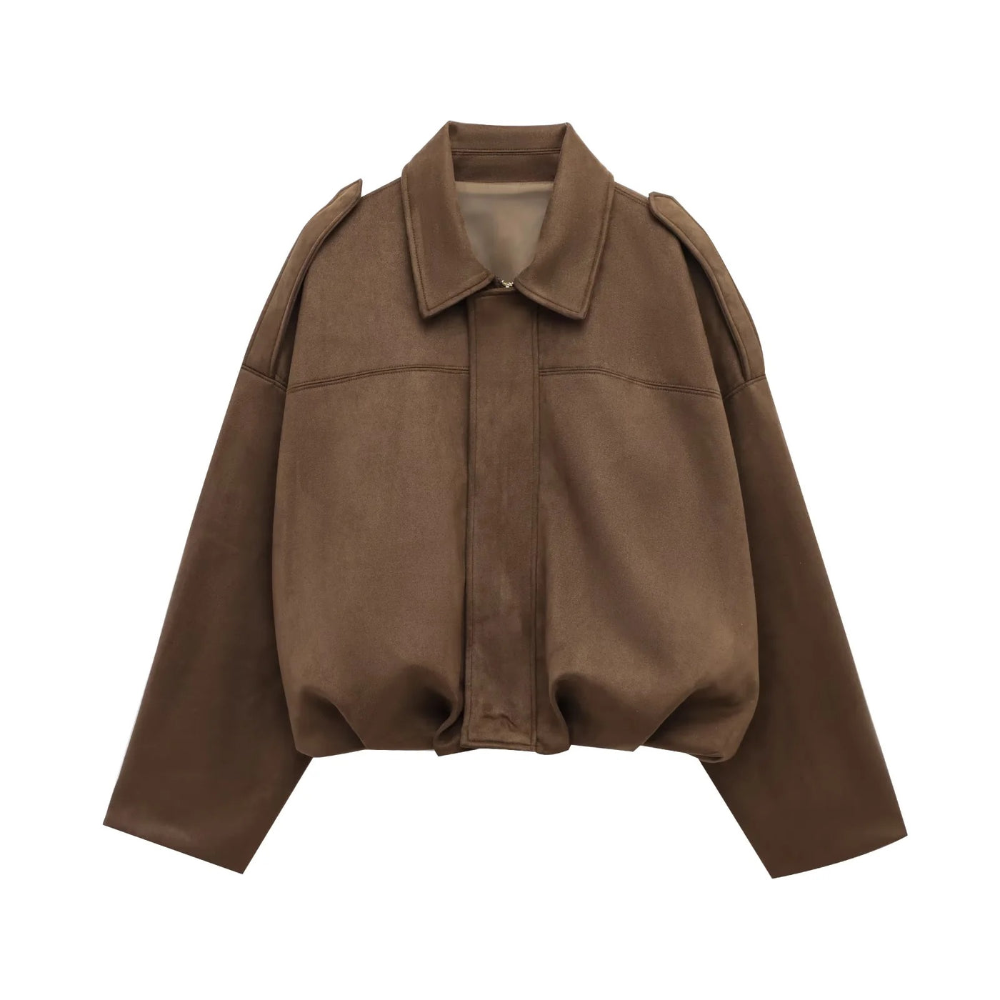 "ZARAH" SUEDE JACKE